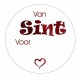Etiket Van SINT Voor Ø 39mm Td27517012 